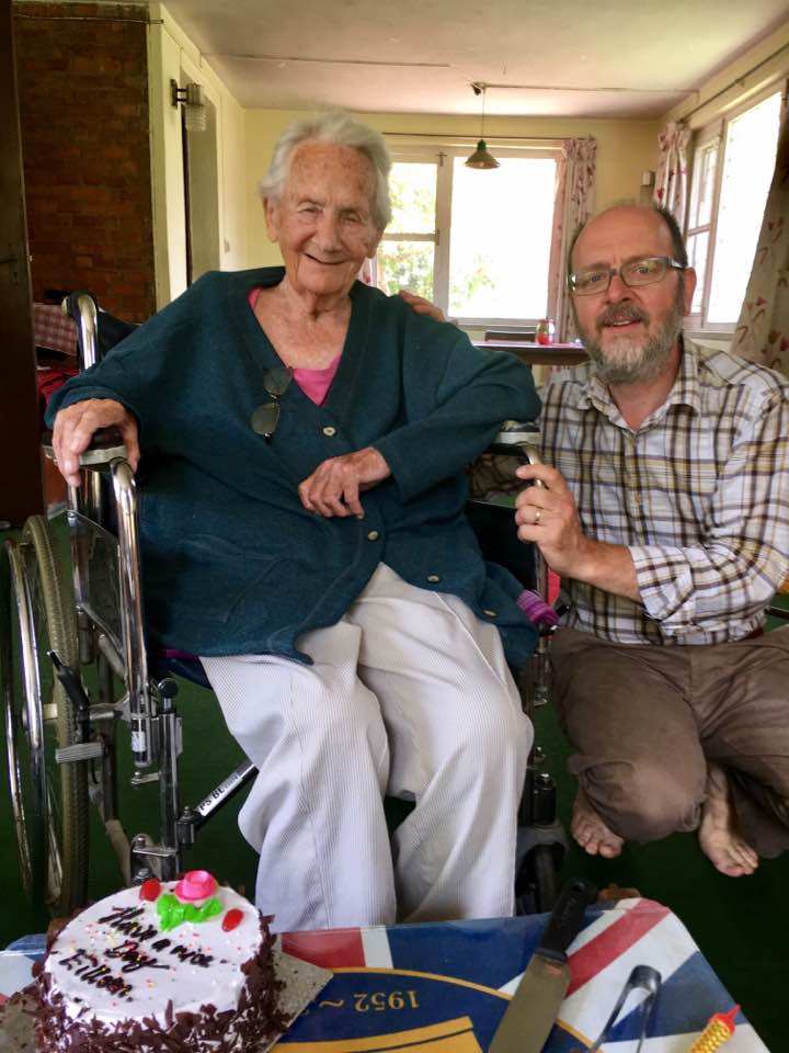 Eileen Lodge and Mike Winterburn in Kathmandu June 2017